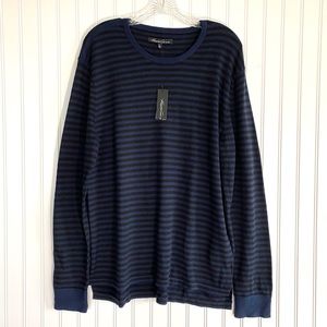 Kenneth Cole striped sweater MEN’S SIZE LARGE